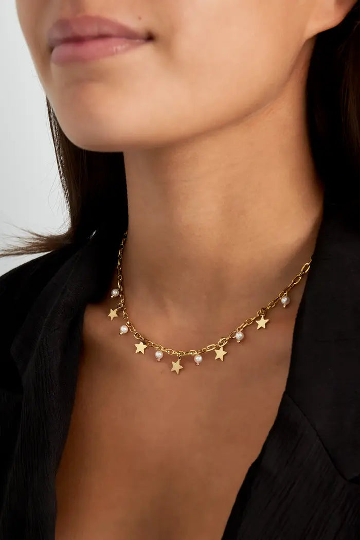 Starry night necklace