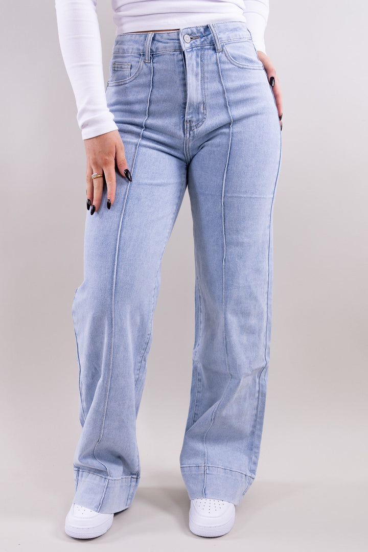 Yara Wide Leg Jeans - Stretch