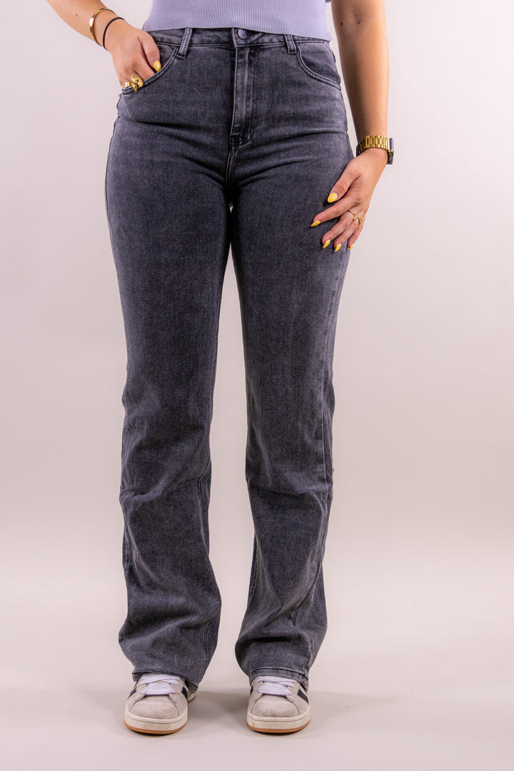 Julia wide leg jeans grey - Tall