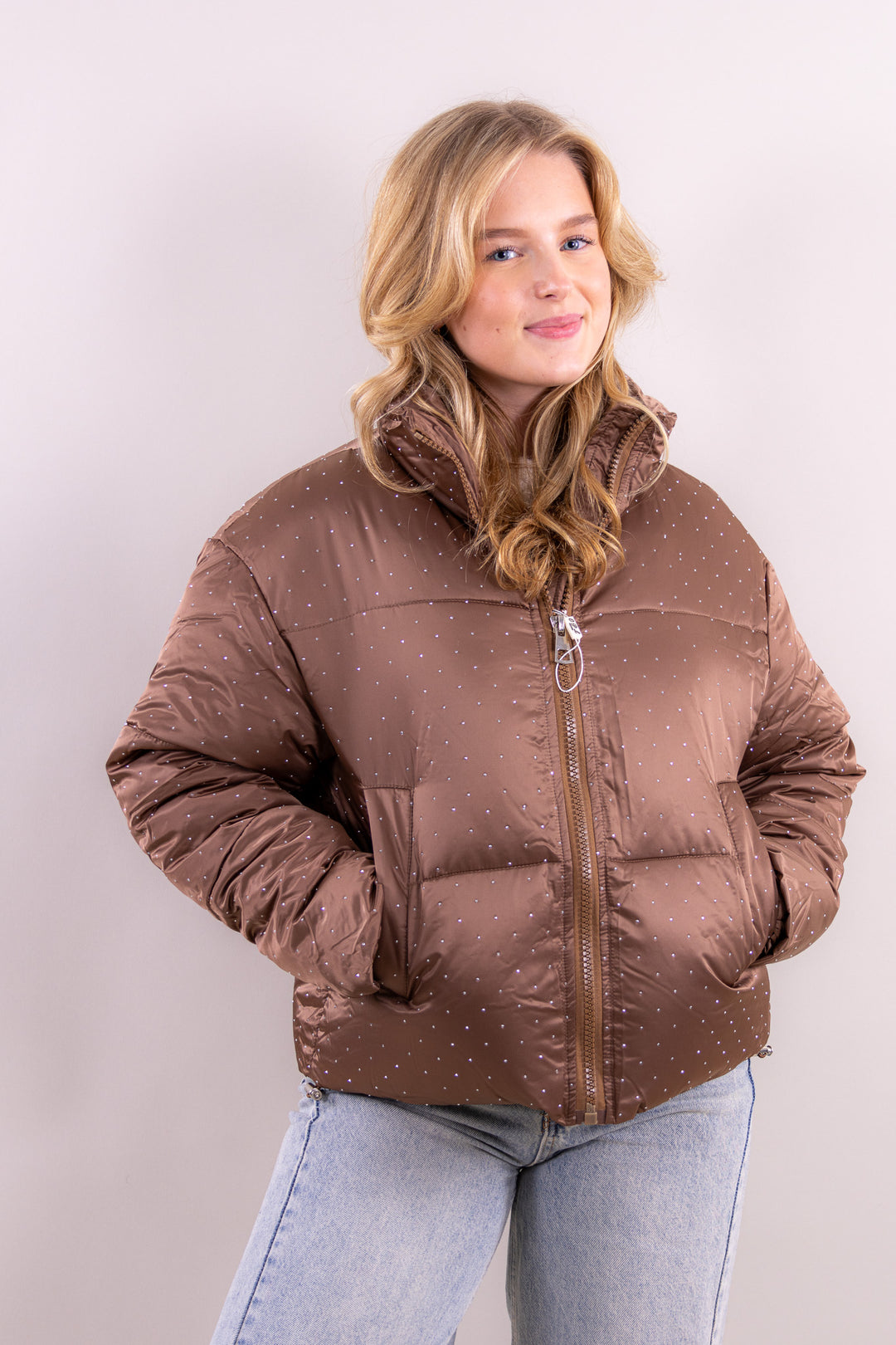 Olivia glamour puffer jacket