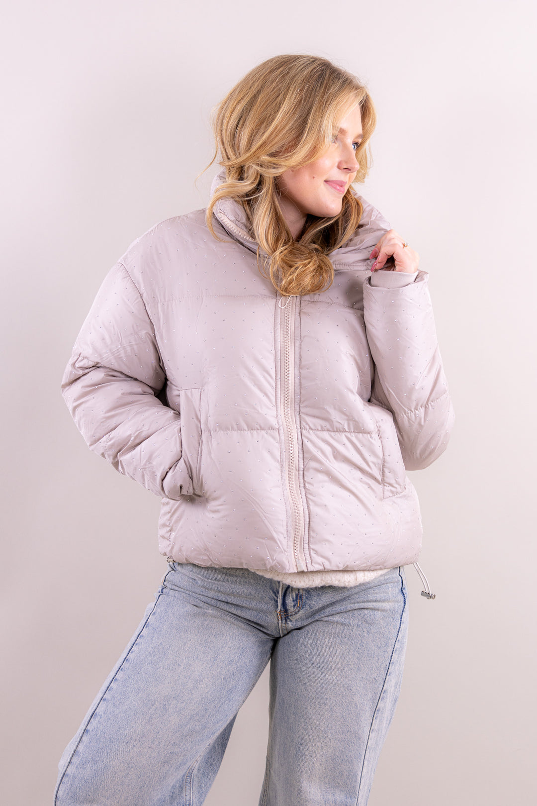 Olivia glamour puffer jacket