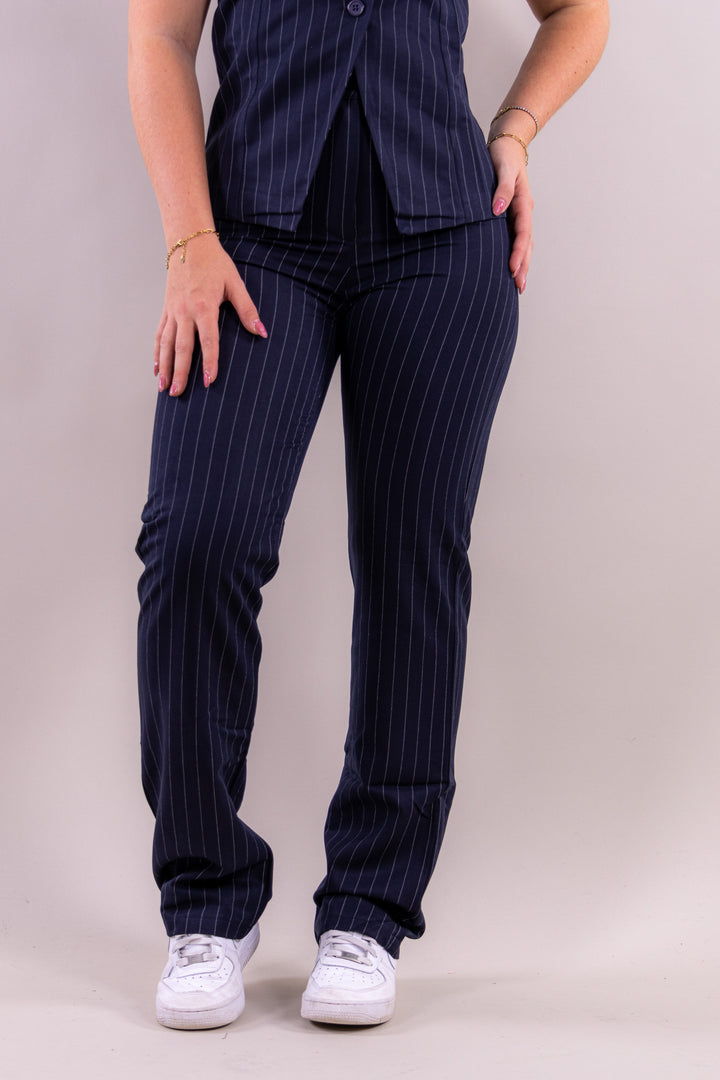 Liva striped trousers