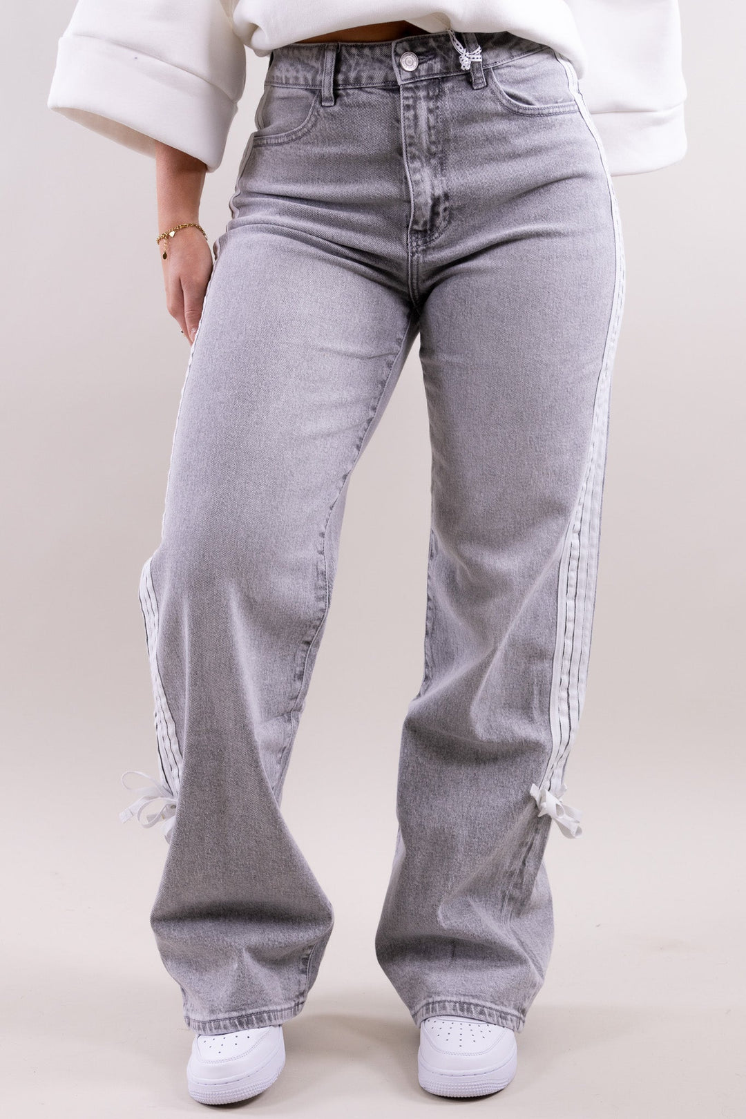 Rox Wide Leg Jeans - Stretch