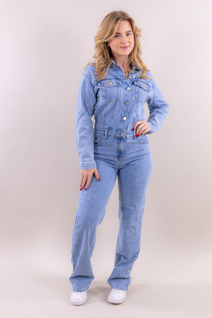 Milou denim suit - pre order