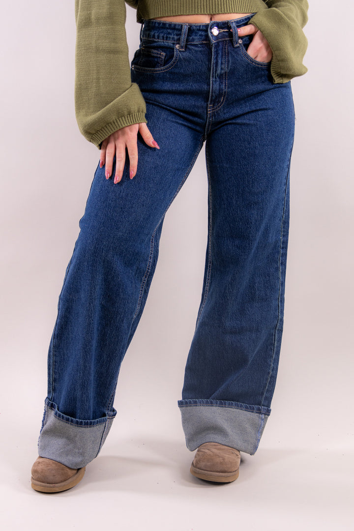 Diede wide leg jeans