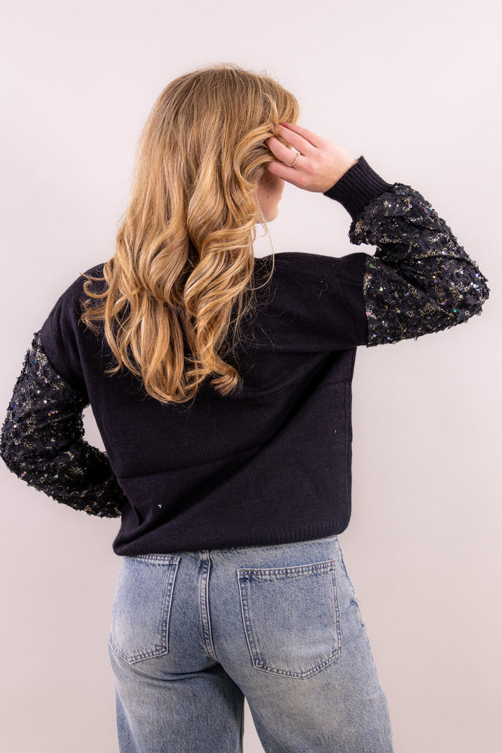 Maya Glitzer Strickpullover