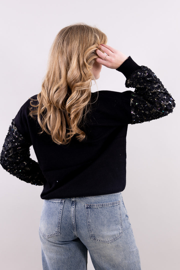 Maya glitter knit